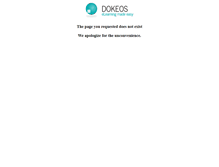 Tablet Screenshot of demo.dokeos.com
